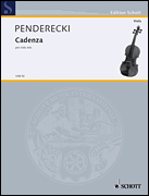 CADENZA VIOLA SOLO cover